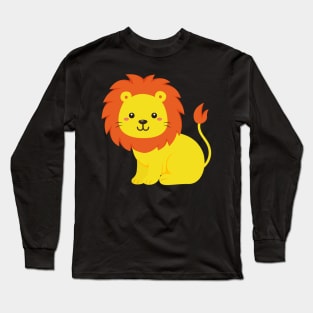 Lion Cub for Kids Long Sleeve T-Shirt